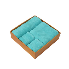 Bath Set 5 Pcs Ideal For Gifting Jeneth Aqua