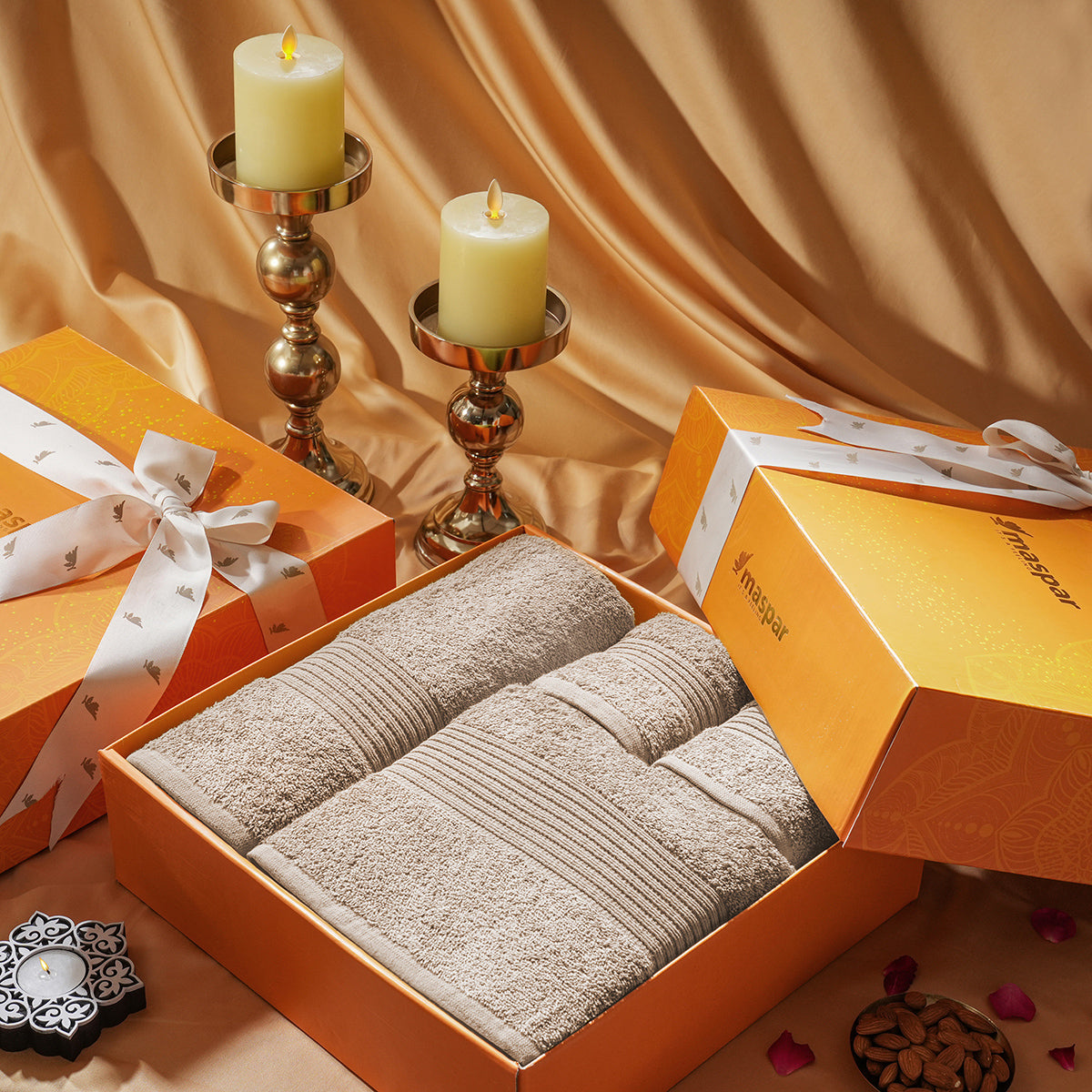Bath Set 5 Pcs Ideal For Gifting Jeneth Linen
