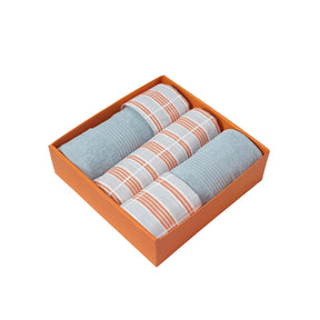 Bed Bath Set 6 Pcs Ideal For Gifting Berne Red