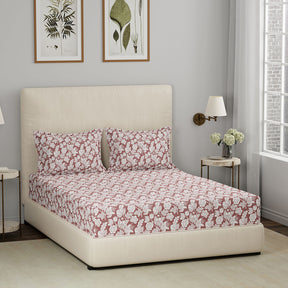 Bed Bath Set 6 Pcs Ideal For Gifting Cordelia Rust