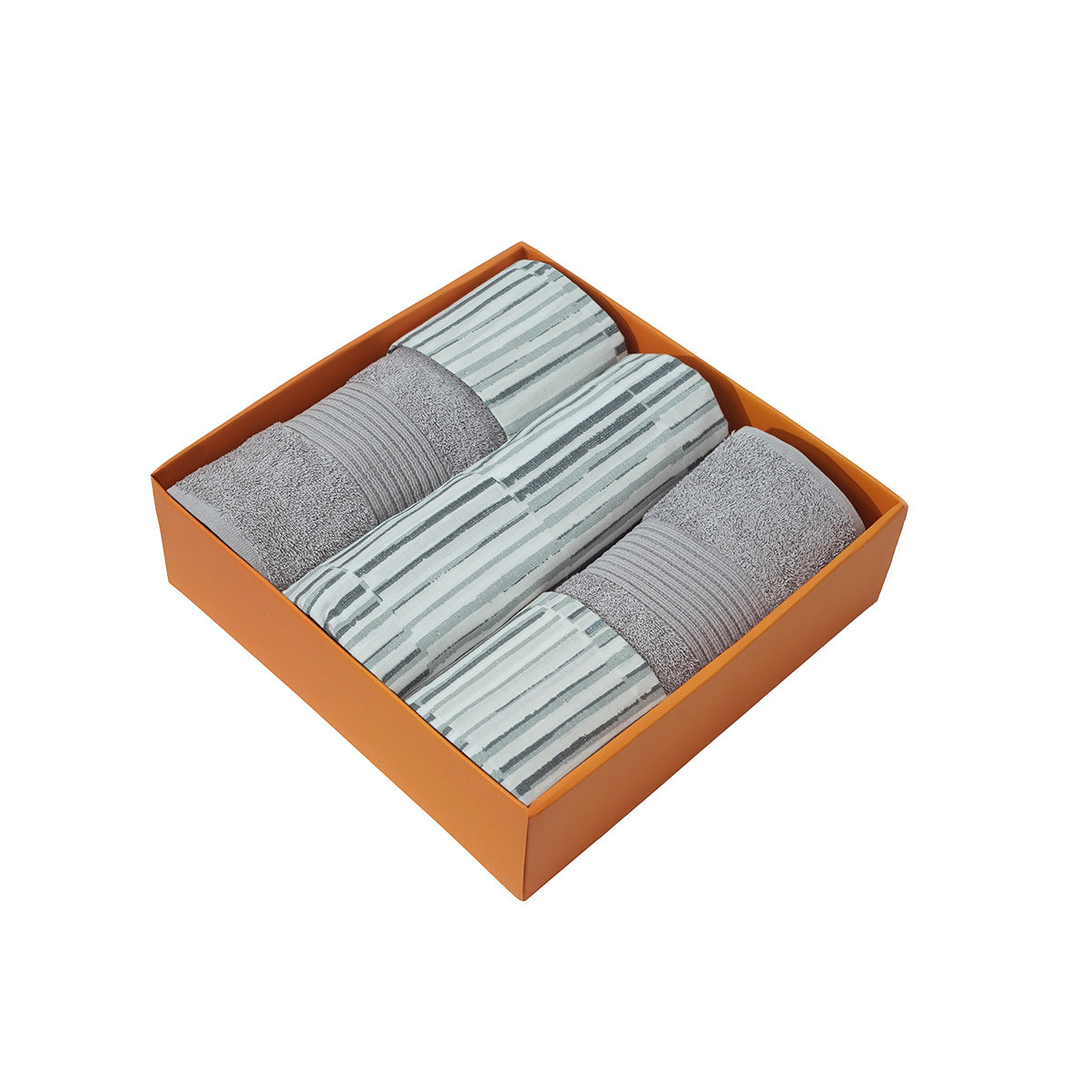 Bed Bath Set 6 Pcs Ideal For Gifting Declan Beige