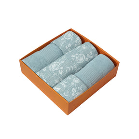 Bed Bath Set 6 Pcs Ideal For Gifting Enchant Green