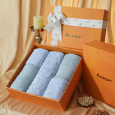Bed Bath Set 6 Pcs Ideal For Gifting Florique Blue