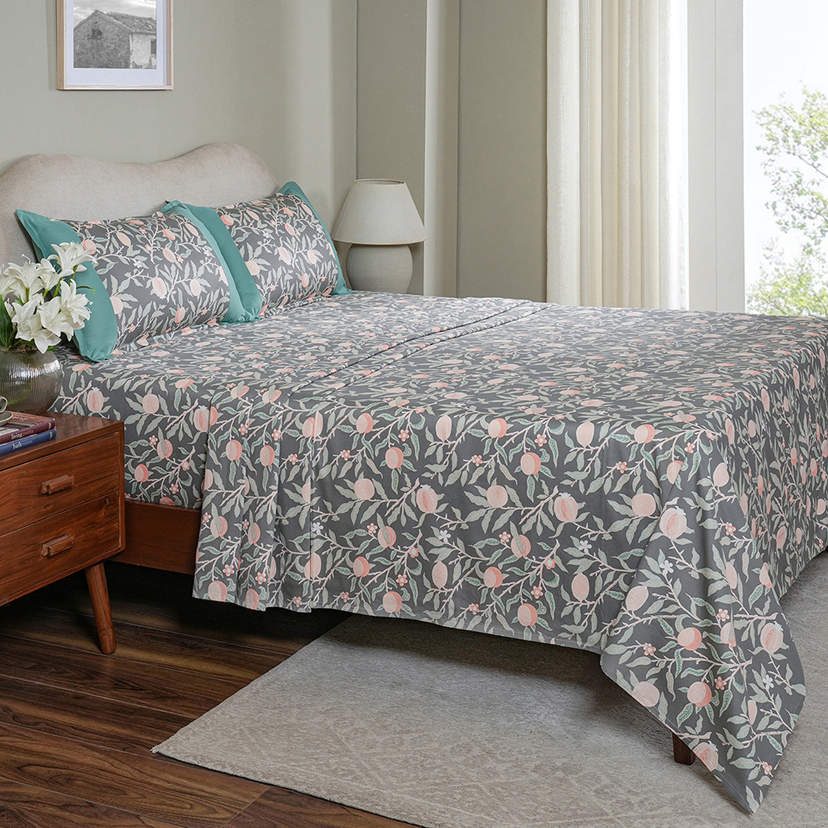 Bed Bath Set 6 Pcs Ideal For Gifting Granada Green