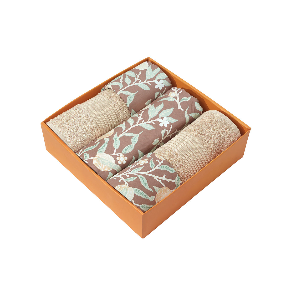 Bed Bath Set 6 Pcs Ideal For Gifting Granada Red