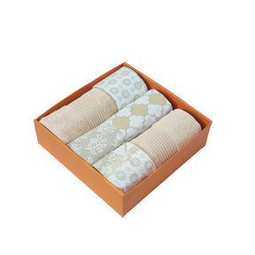 Bed Bath Set 6 Pcs Ideal For Gifting Lennon Mustard