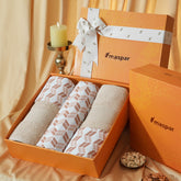 Bed Bath Set 6 Pcs Ideal For Gifting Morris Rust