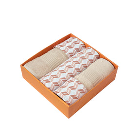 Bed Bath Set 6 Pcs Ideal For Gifting Morris Rust