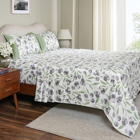 Bed Bath Set 6 Pcs Ideal For Gifting Myrtille Green