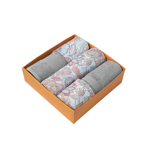 Bed Bath Set 6 Pcs Ideal For Gifting Petaline Old Rose