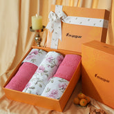 Bed Bath Set 6 Pcs Ideal For Gifting Rosendale Pink
