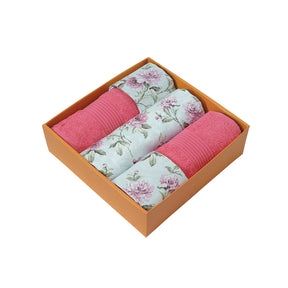 Bed Bath Set 6 Pcs Ideal For Gifting Rosendale Pink