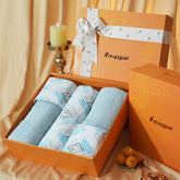 Bed Bath Set 6 Pcs Ideal For Gifting Urban Blue