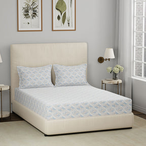 Bed Bath Set 6 Pcs Ideal For Gifting Urban Blue