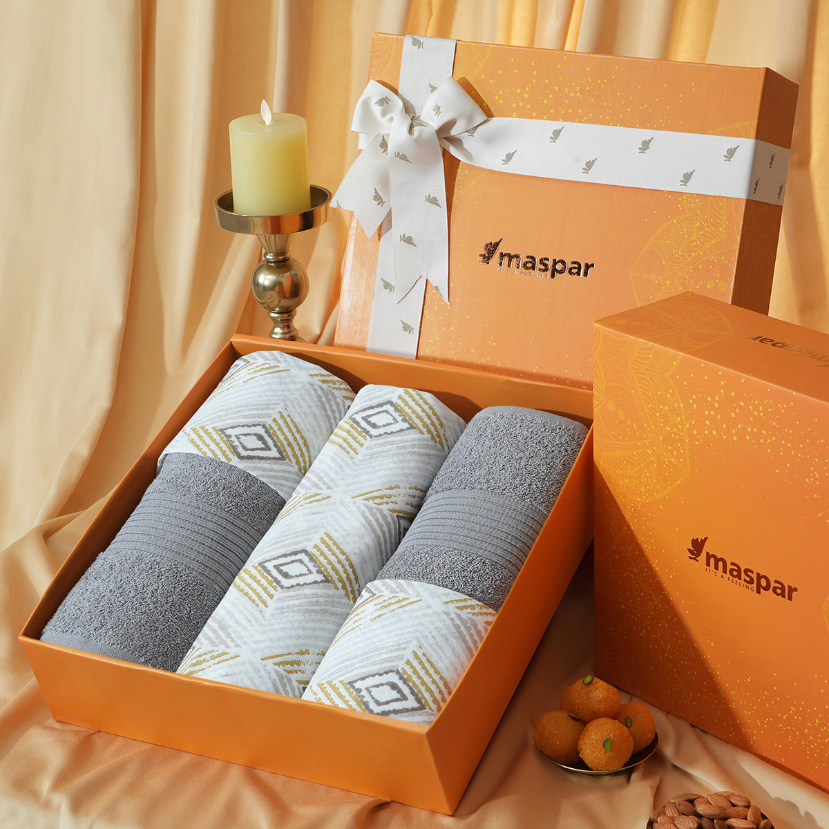 Bed Bath Set 6 Pcs Ideal For Gifting Urban Yellow