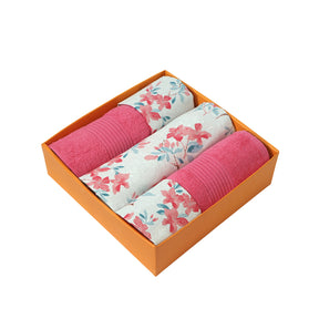 Bed Bath Set 6 Pcs Ideal For Gifting Wren Pink