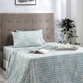 Royal Botanic Rocky Stripe 200TC Cotton 6PC Bed Bath Set