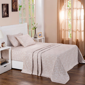 Royal Botanic Paisley Print 200TC Cotton 6PC Bed Bath Set