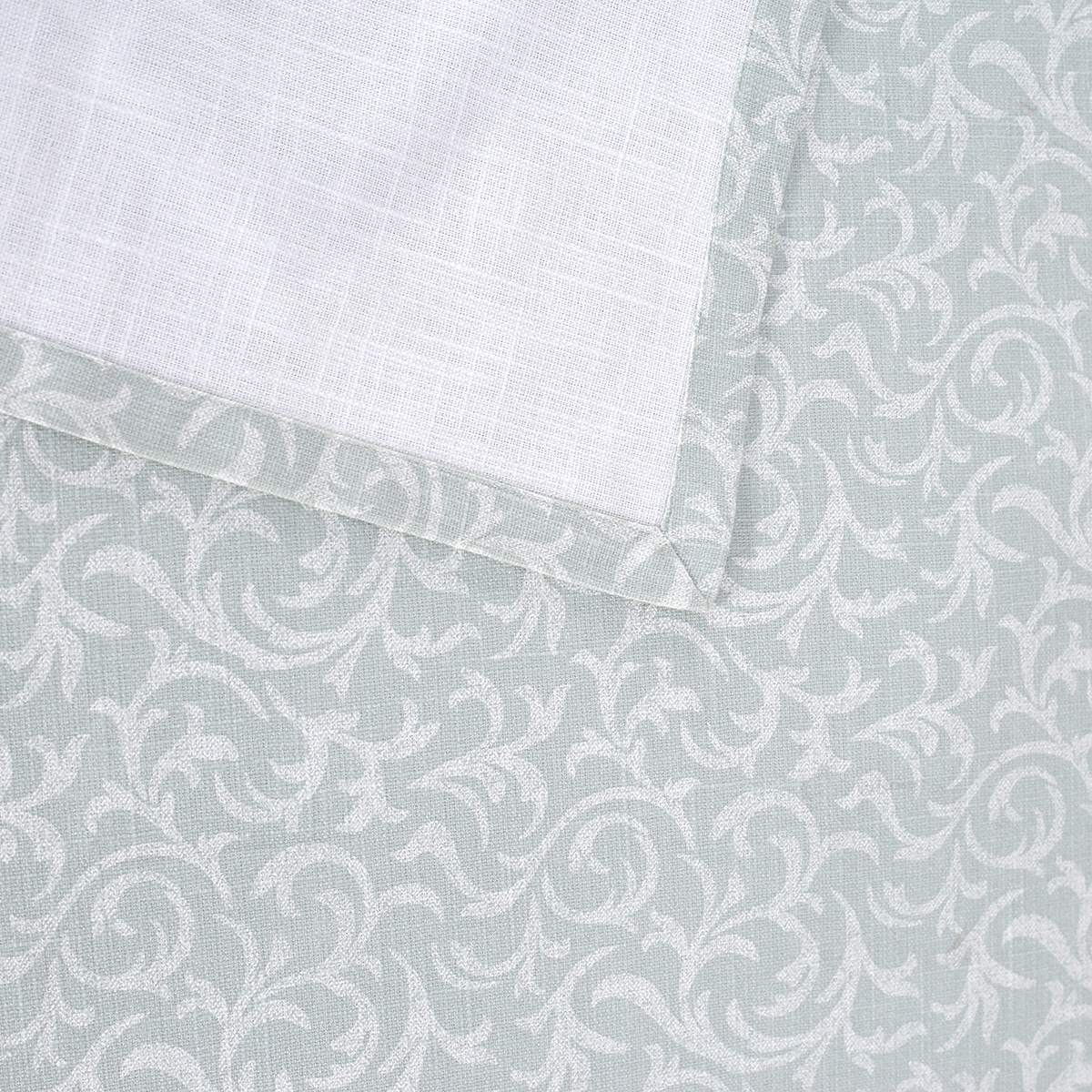 Rustic Clash Classi Essence Green Printed Bed Cover