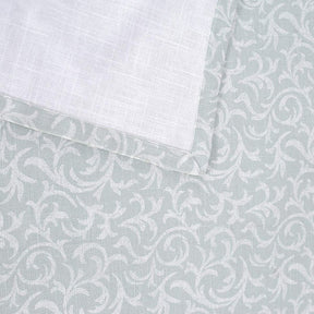 Rustic Clash Classi Essence Green Printed Bed Cover