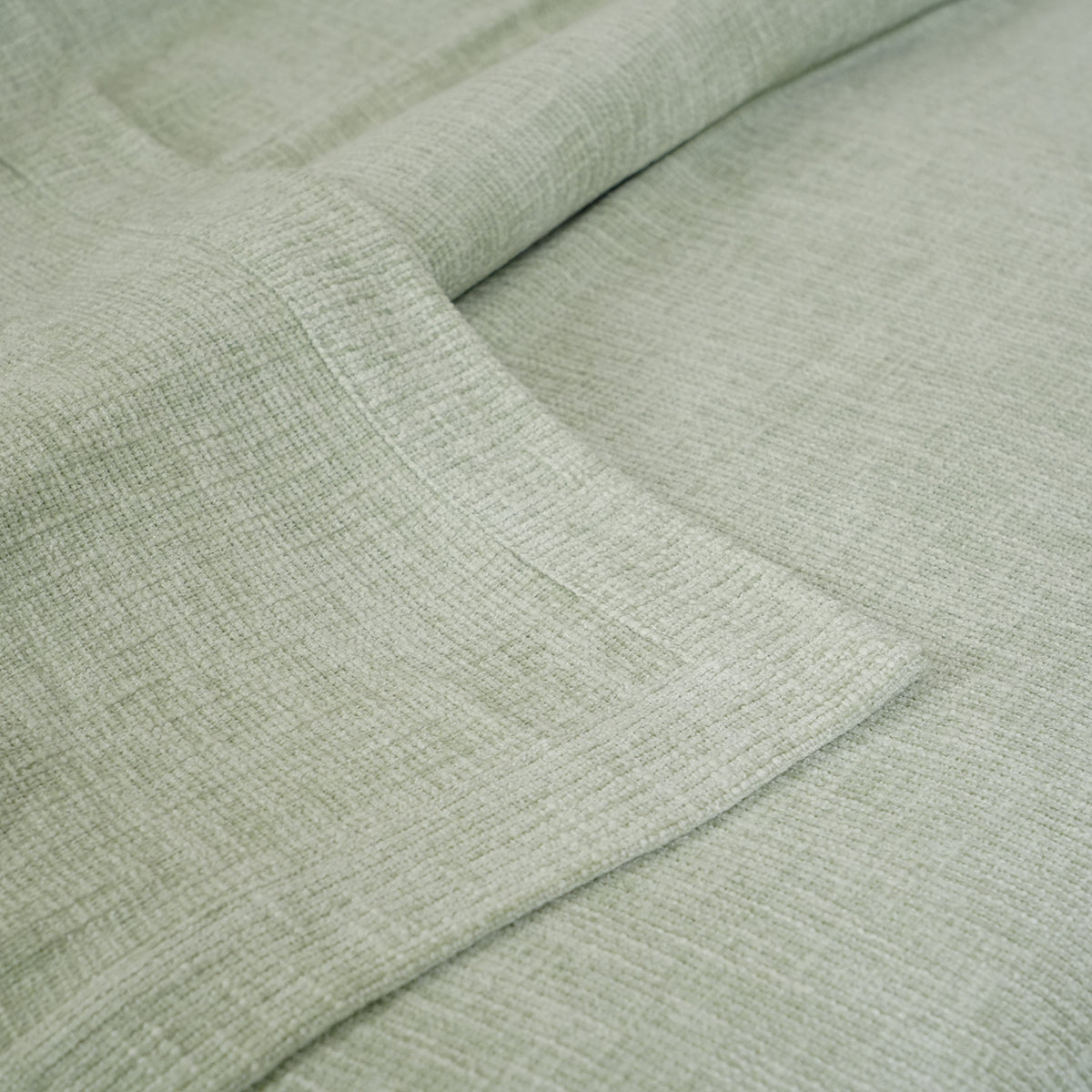 Tranquil Essence Burb Slub Viscose Blend Weaved Green Bed Cover