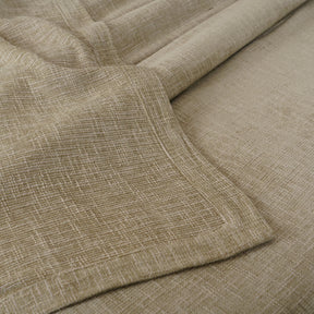 Tranquil Essence Burb Slub Viscose Blend Weaved Beige Bed Cover