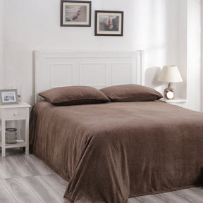 Charlotte Woven Fossil Bed Cover/Blanket