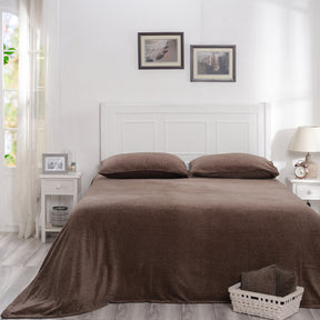 Charlotte Woven Fossil Bed Cover/Blanket