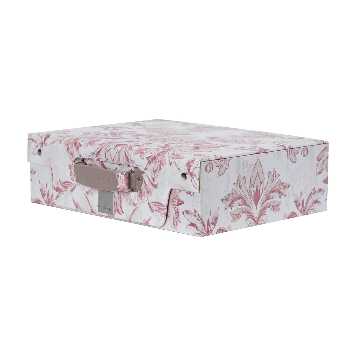 Tranquil Essence Napery Classic Printed 100% Cotton Peach 8 PC Duvet Cover Set