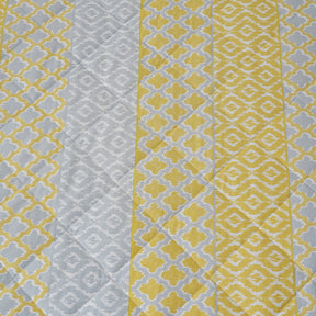 Optimist Bloom Multi Ikat 4PC Quilt/Quilted Bed Cover Set