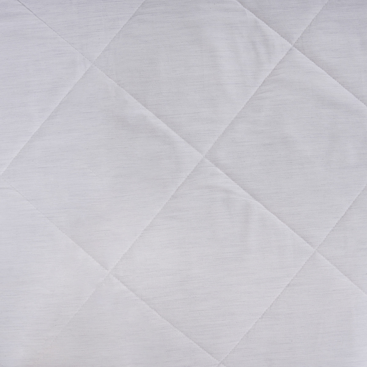 8Pc Emmie 100% Cotton Yarn Dyed Melange White Quilt Set