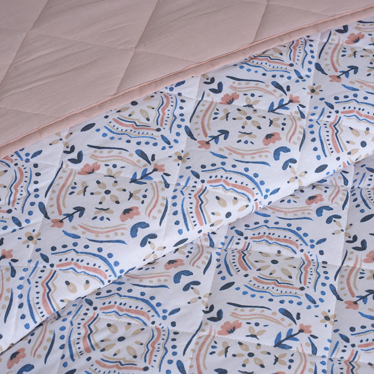 Sensory Bloom Avery 4 pcs Blue Quilt Set