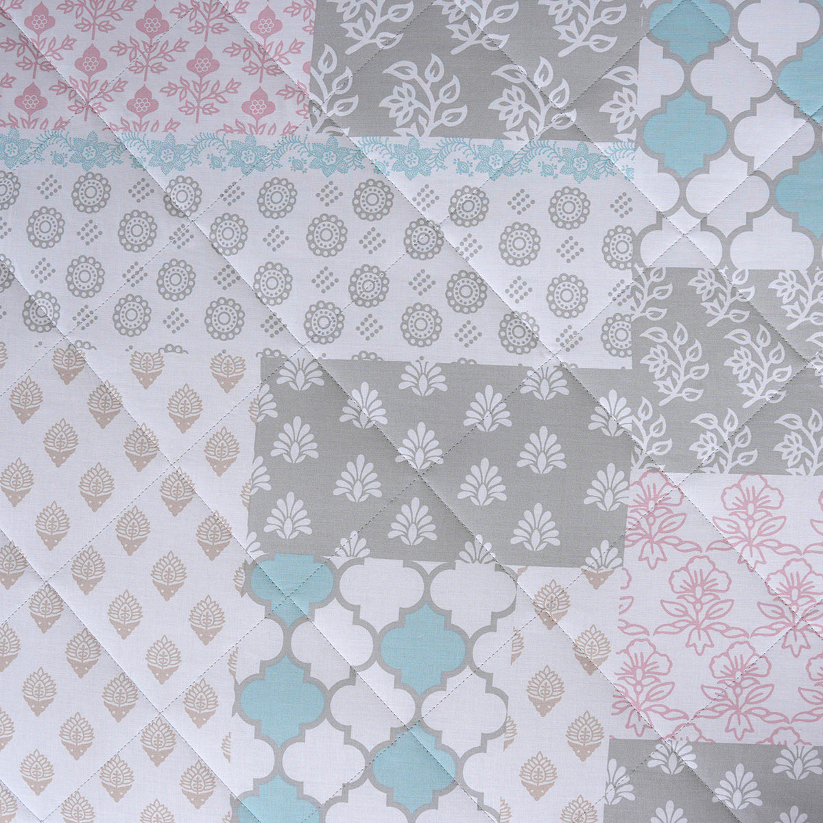 Sensory Bloom Lennon 4 pcs Blue Quilt Set