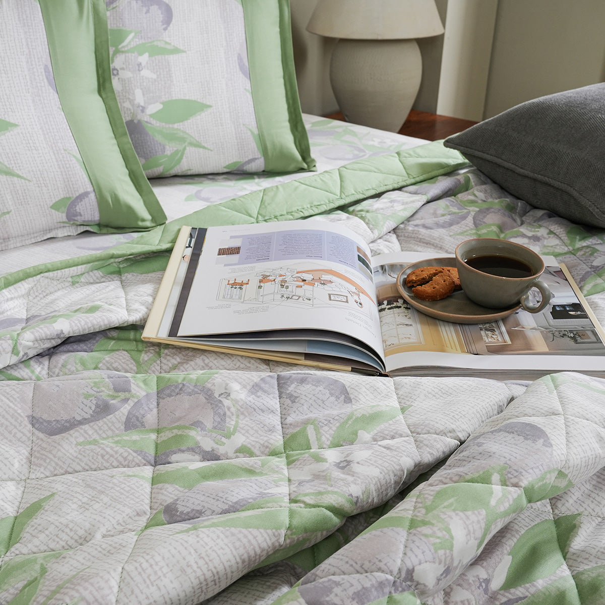 Sensory Bloom Colorsplash 4 pcs Lilac Quilt Set