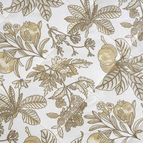 Sensory Bloom Fruity Foliage 4 pcs Mustard Quilt Set