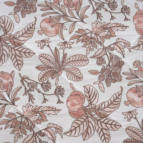 Sensory Bloom Fruity Foliage 4 pcs Pink Quilt Set