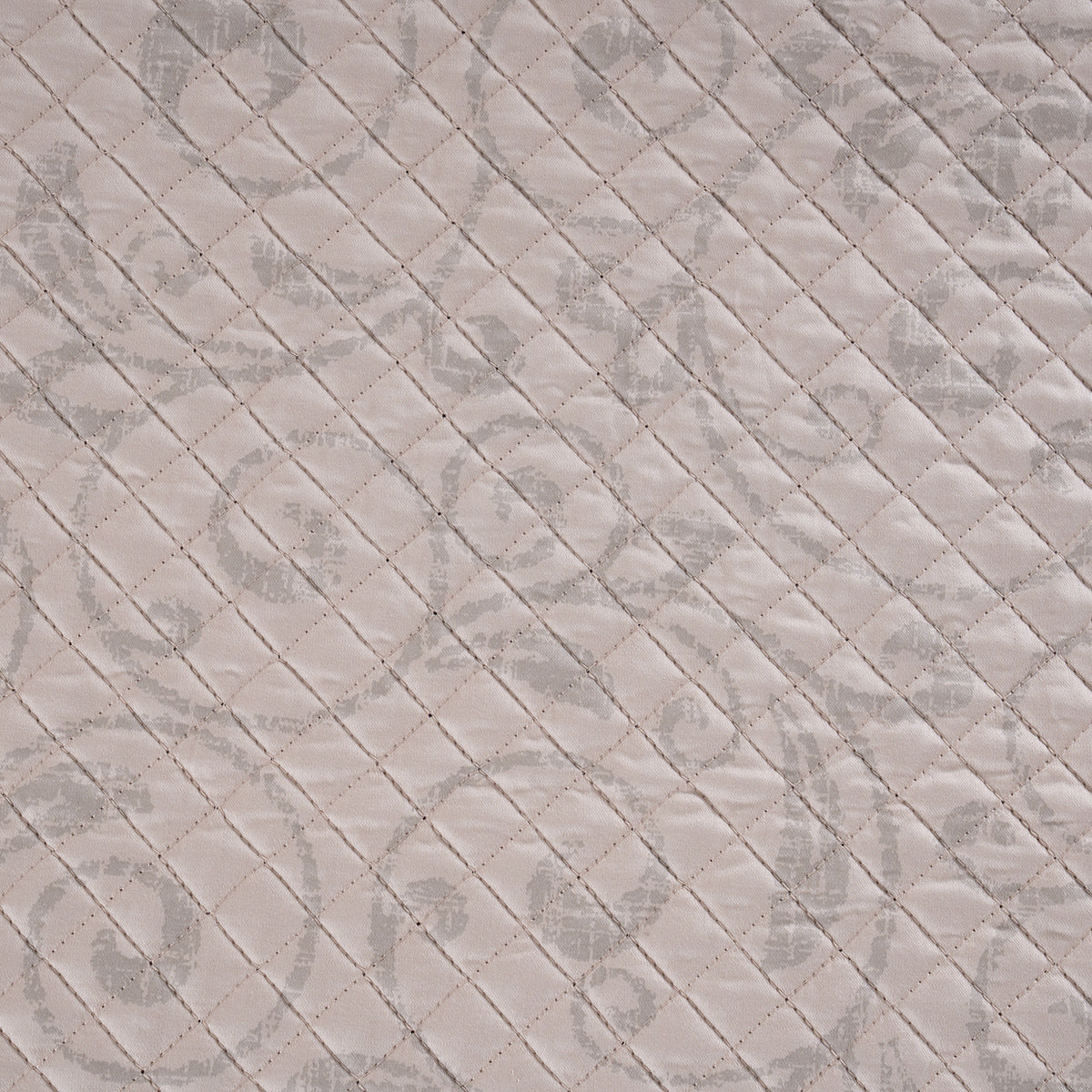 8pcs Quilt/Qulited Bed Cover Set Neutral Classical Ornate Seamless Scroll