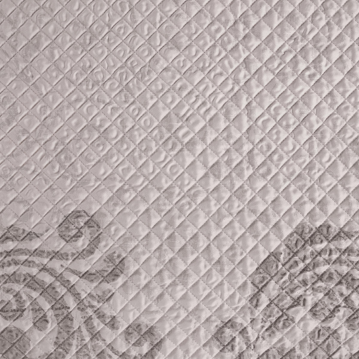 8pcs Quilt/Qulited Bed Cover Set Gold Classical Ornate Seamless Scroll