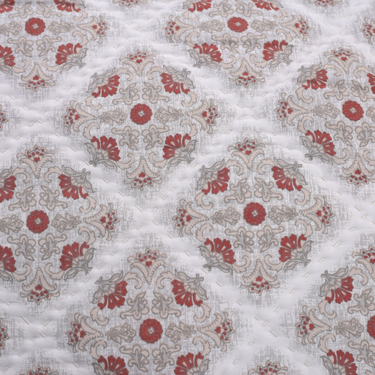 Exotic Heritage Finest Retro Red 8PC Quilt/Quilted Bed Cover Set