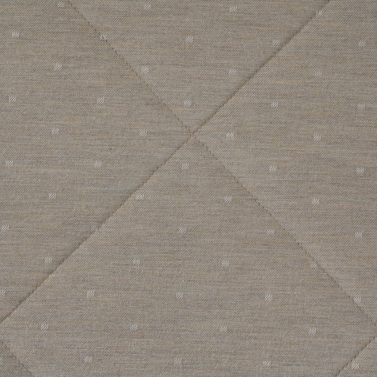Muted Dot 100% Natural Cotton Filling Beige 8PC Quilt/Quilted Bed Cover Set