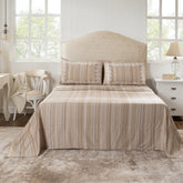 Bedsheet with Pillow Case 100% Cotton Gold Veloura Imperial Grace
