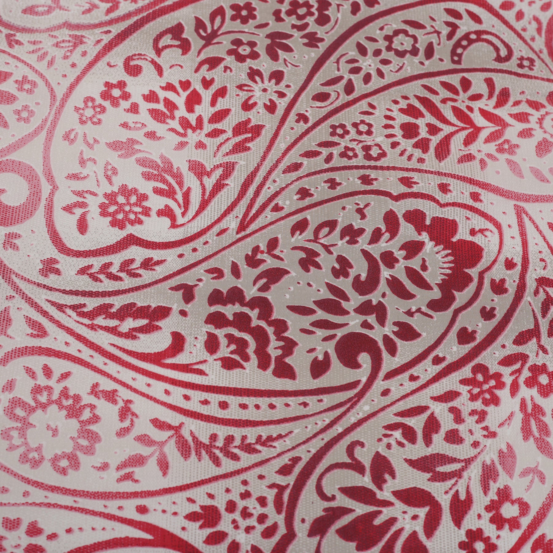 Folklore Transition Ombre Bonanza Printed 100% Cotton Red Ultra Soft Bed Sheet with Pillow Case