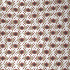 Florescence Arlen Printed 100% Cotton Red Bed Sheet with Pillow Case