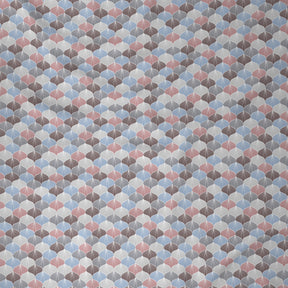 Florescence Boston Printed 100% Cotton Blue Bed Sheet
