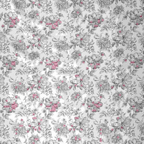 Regency Alicia Printed 210TC 100 %Cotton Pink Bed Sheet with Pillow Case