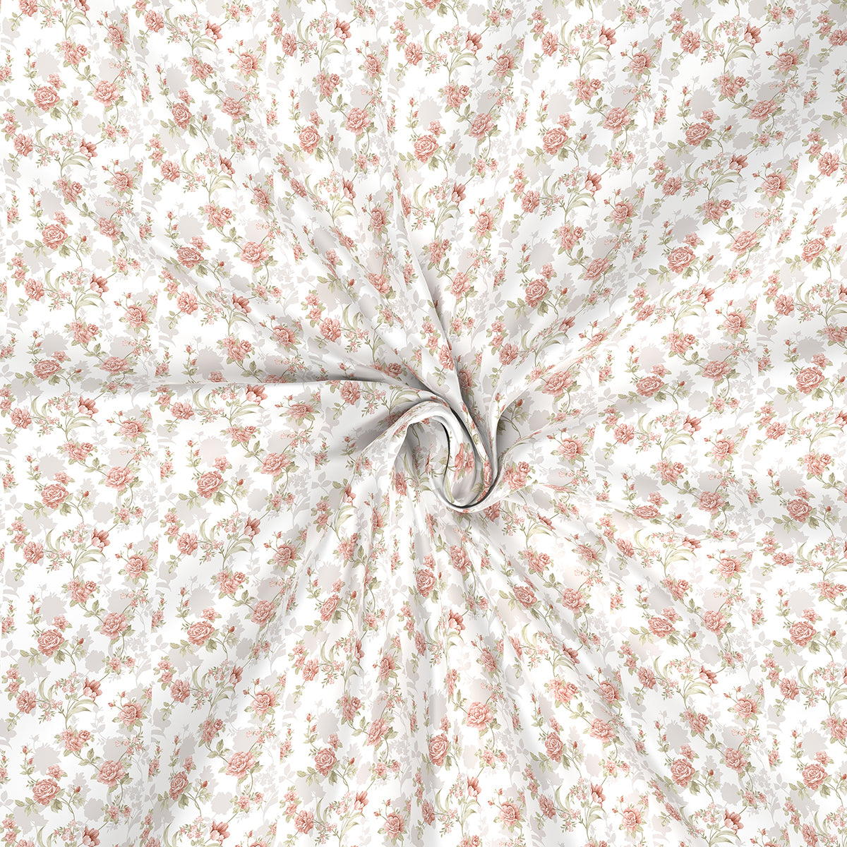 Hermosa Exotic Bouquet Bloomington Red Bed Sheet with Pillow Case