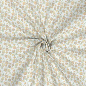 Hermosa Exotic Bouquet Cordelia Orange Bed Sheet with Pillow Case