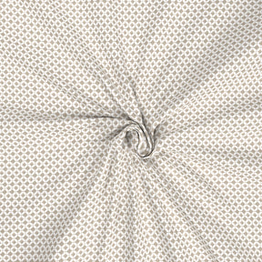 Hermosa Exotic Bouquet Elaine Neutral Bed Sheet with Pillow Case