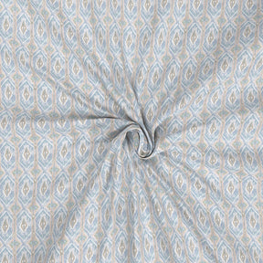 Hermosa Exotic Bouquet Foliage Neutral Bed Sheet with Pillow Case