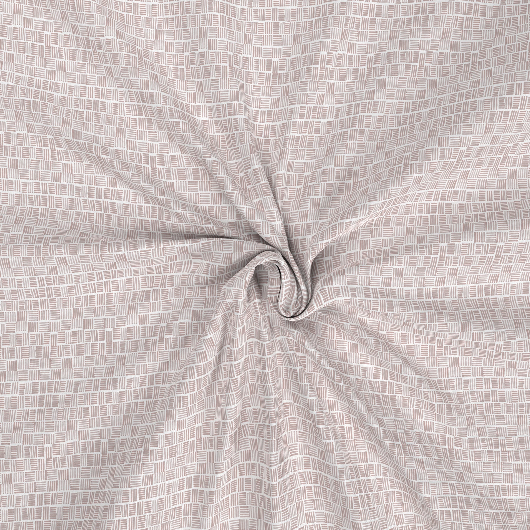 Backyard Patio Orion Printed 100%Cotton Brown Bed Sheet with Pillow Covers